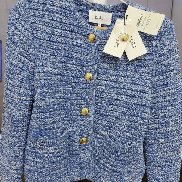 New with all tags attached Ba&sh sweater size 1 small - Picture 2 of 2